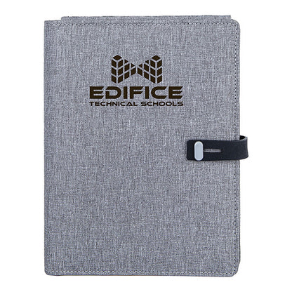 RPET Padfolio with Wireless Charger - KP2238S