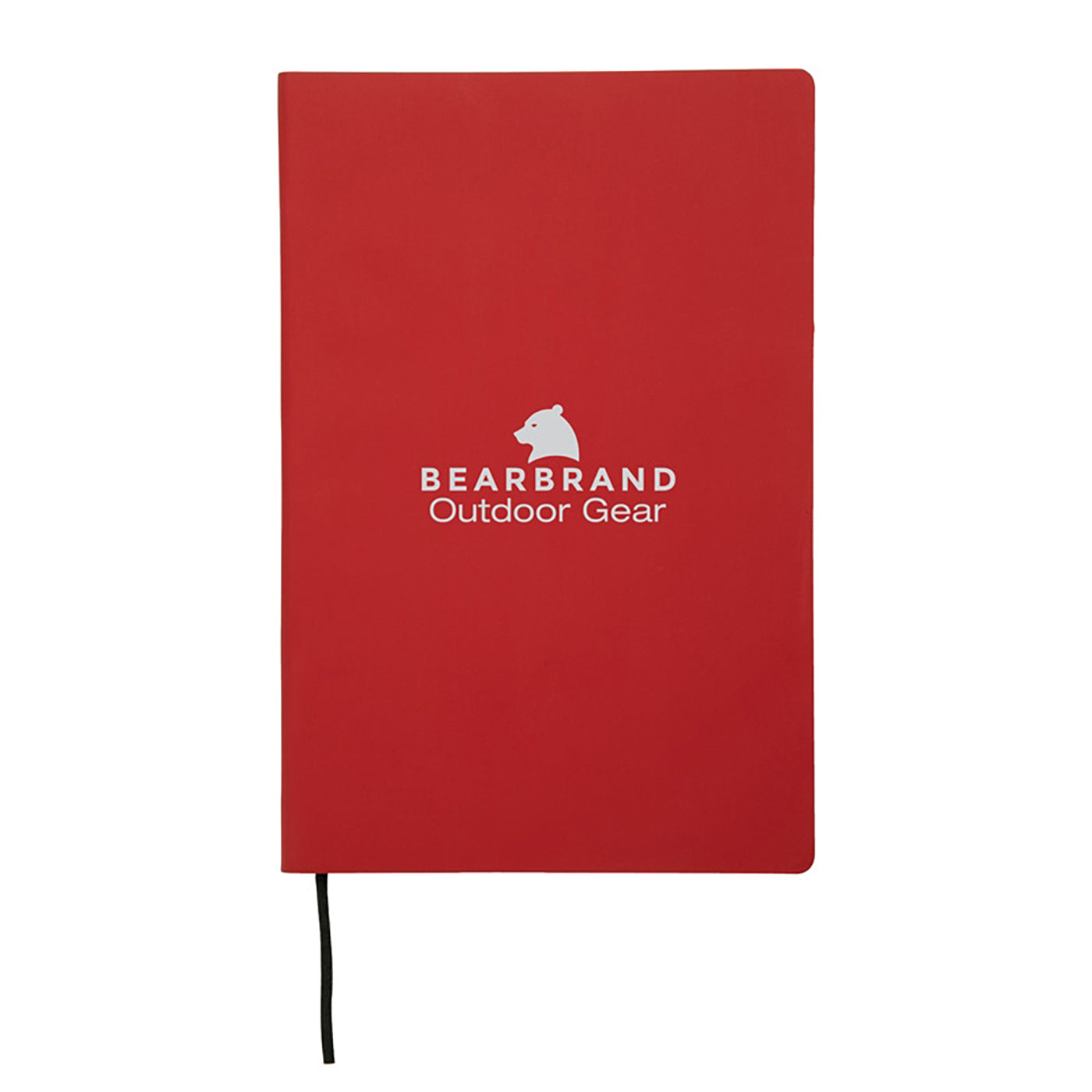 Soft-Touch Leatherette Journal with Bookmark - KP2621R