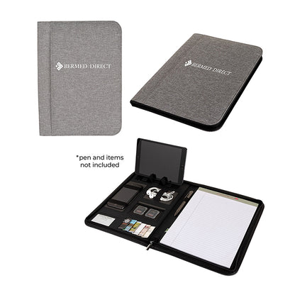 RPET Zippered Letter Padfolio