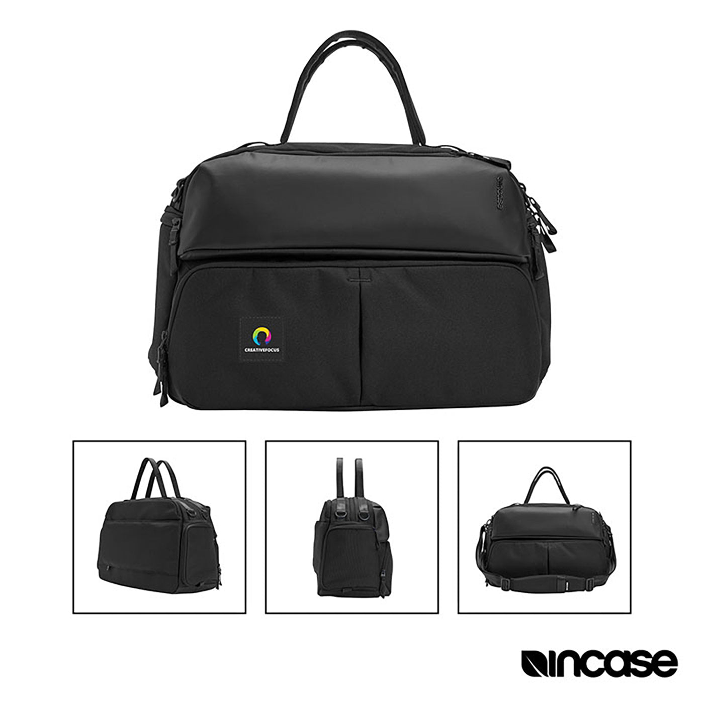 40L RPET Duffel with Laptop Compartment
