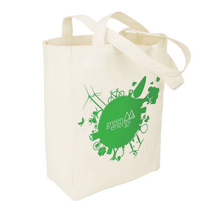 10oz Natural Canvas Wide Gusset Tote