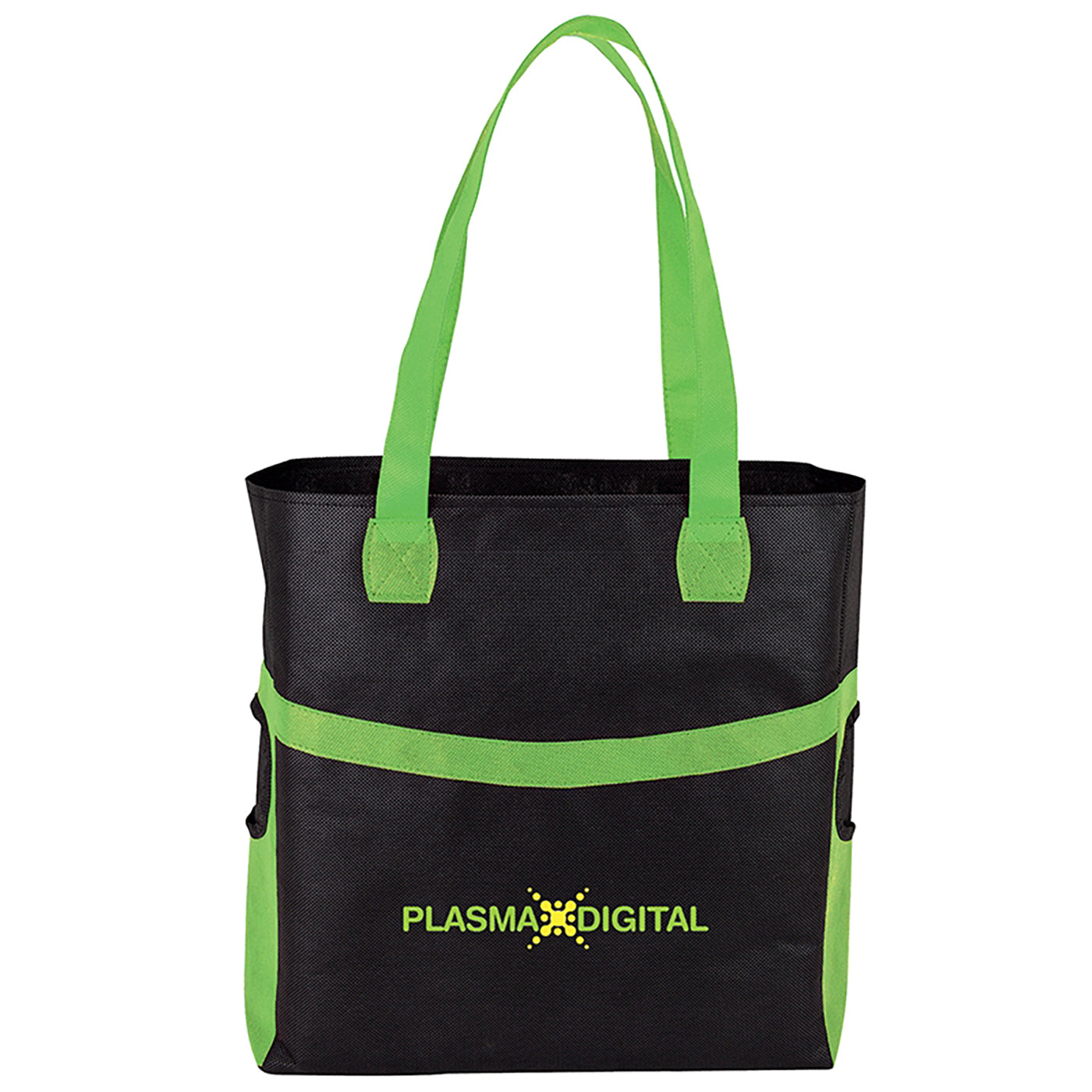Non-Woven Tote with Water Bottle Pockets - KT6212G