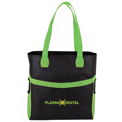 Non-Woven Tote with Water Bottle Pockets - KT6212G