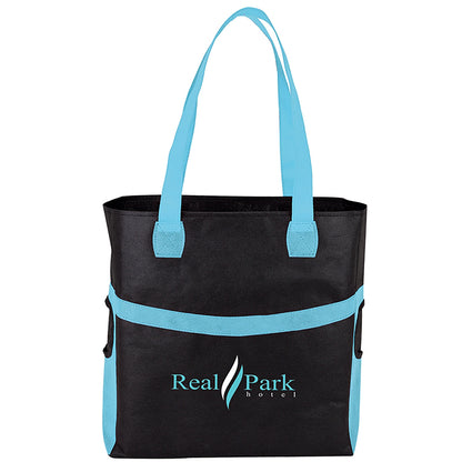 Non-Woven Tote with Water Bottle Pockets - KT6212L