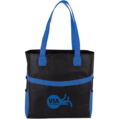 Non-Woven Tote with Water Bottle Pockets - KT6212N