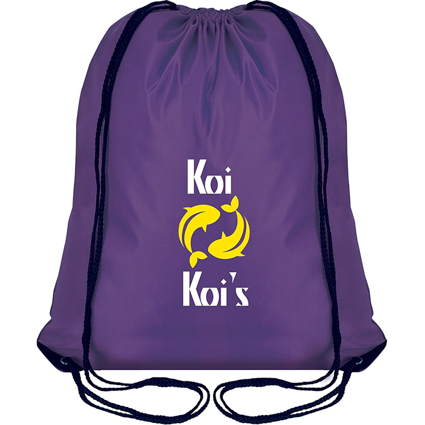 210D Poly Drawstring Backpack Tote - KT7302P
