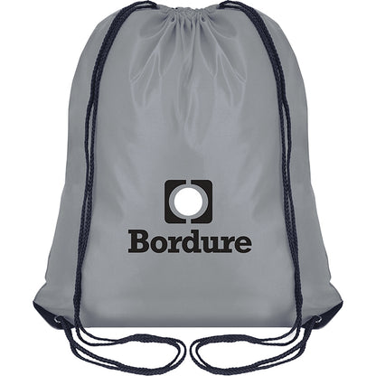 210D Poly Drawstring Backpack Tote - KT7302S