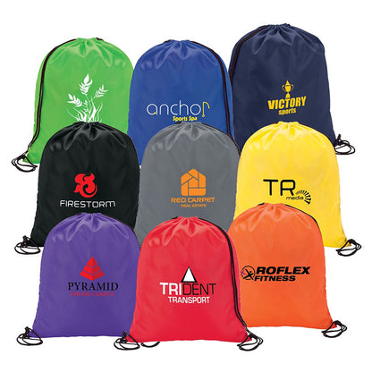210D Poly Drawstring Backpack