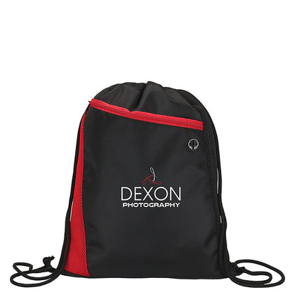 Microfiber Mesh Drawstring Sport Bag - KT7800R