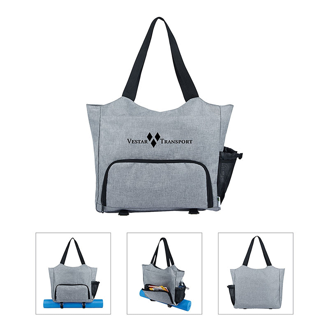 RPET Multi-Pocket Yoga Tote
