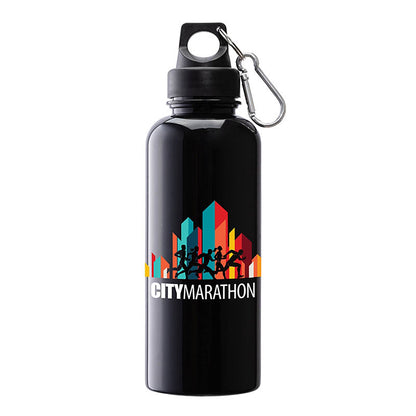 20oz Polystyrene Water Bottle with Carabiner - KW1203B