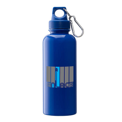 20oz Polystyrene Water Bottle with Carabiner - KW1203N