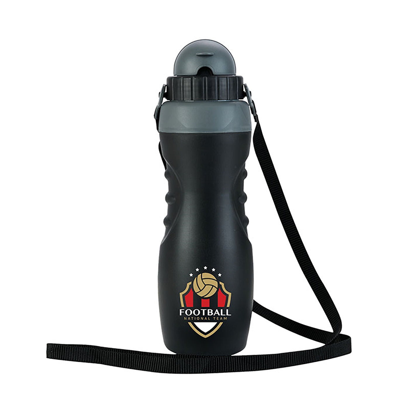 18oz Double Wall Polypropylene Bottle with Strap - KW1601B