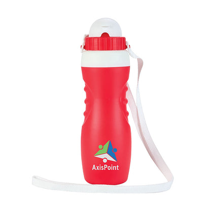 18oz Double Wall Polypropylene Bottle with Strap - KW1601R