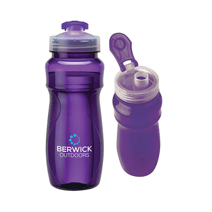 24oz PET Sports Bottle with Textured Grip