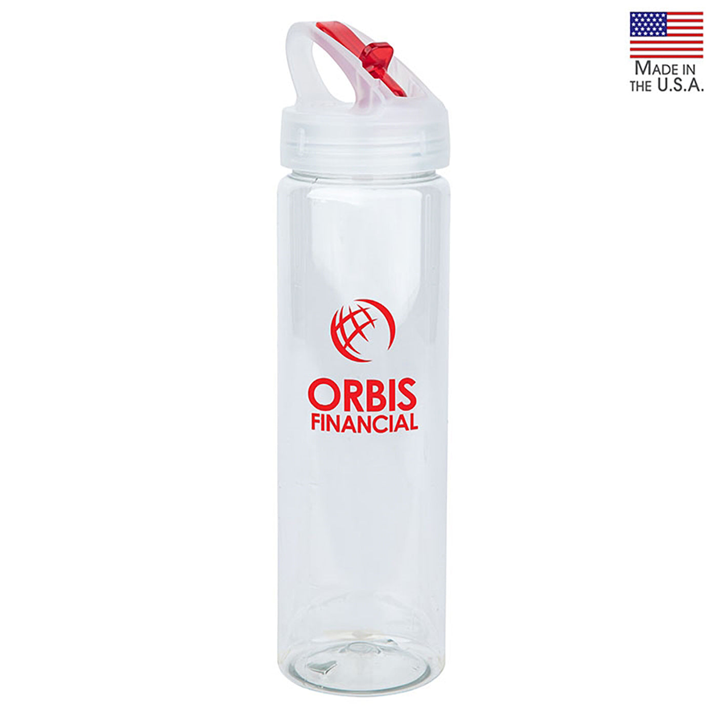 25oz USA-Made PET Water Bottle - KW2322R