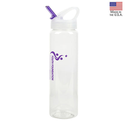 32oz PET Bottle with Flip Straw Spout - KW2323P