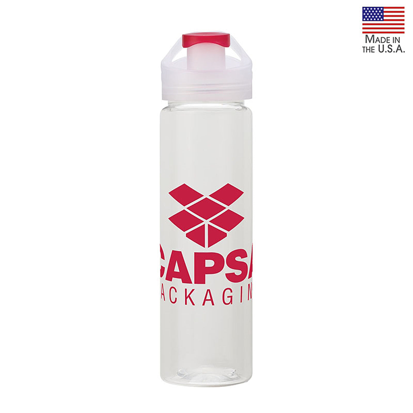 25oz PET Bottle with Integrated Handle - KW2327R