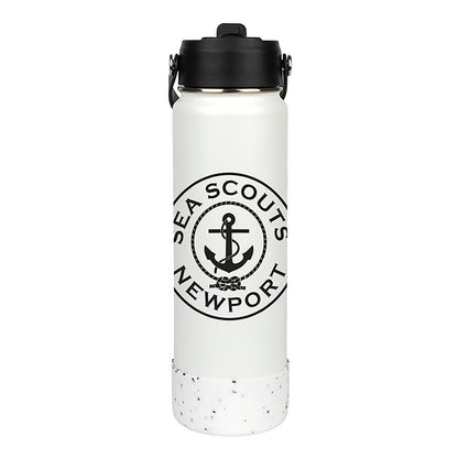 27oz Double Wall Stainless Steel Water Bottle with Flip Straw - KW2524W
