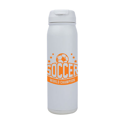 24oz Double Wall Steel Bottle with Dual Lid - KW2534W