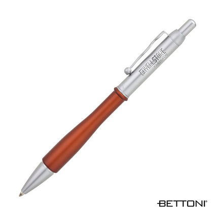 Solid Brass Ballpoint Pen with Wave Clip - LM4800B