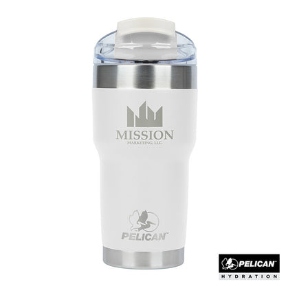 22 oz. Double Wall Stainless Steel Travel Tumbler - PL1007W