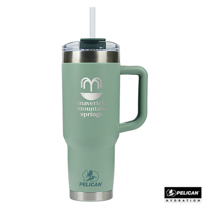 40 oz. Recycled Double Wall Stainless Steel Travel Tumbler - PL1008GH