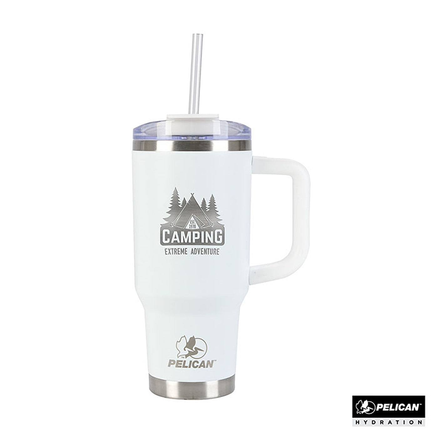 30 oz. Recycled Double Wall Stainless Steel Travel Tumbler - PL1015W