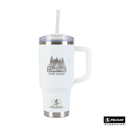 30 oz. Recycled Double Wall Stainless Steel Travel Tumbler - PL1015W