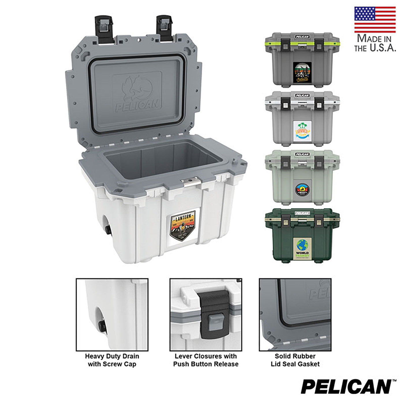 Pelican Elite Cooler - Thumbnail 2