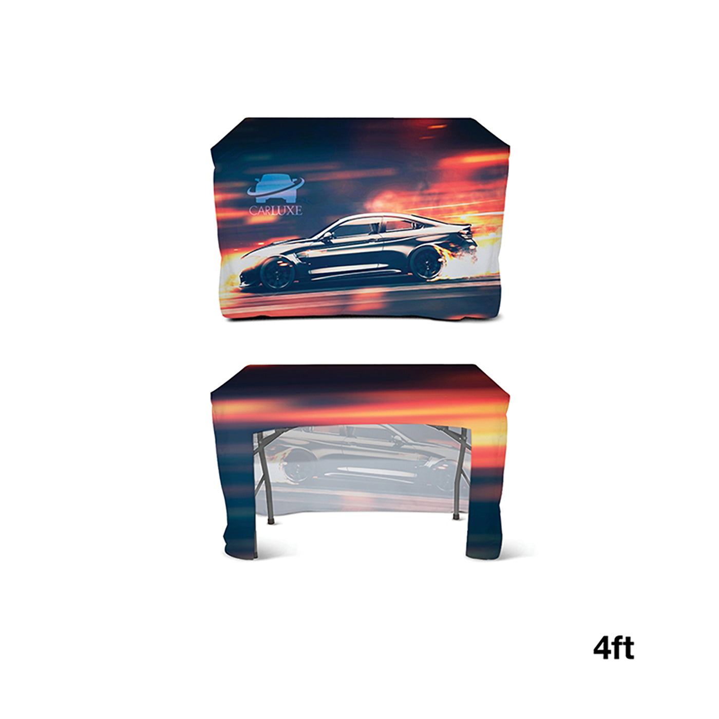 4' Open Back 300D Polyester Cover