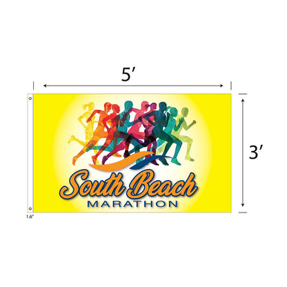 3'x5' Single-Sided 100D Polyester Flag - TS3503