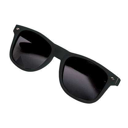 Metal-Trim Plastic Sunglasses - VB5001B