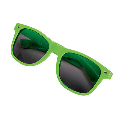 Metal-Trim Plastic Sunglasses - VB5001G