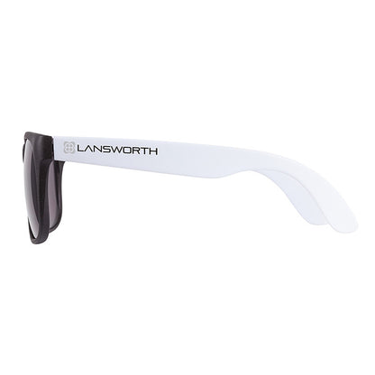 White Two-Tone Polycarbonate Sunglasses - VB5007B