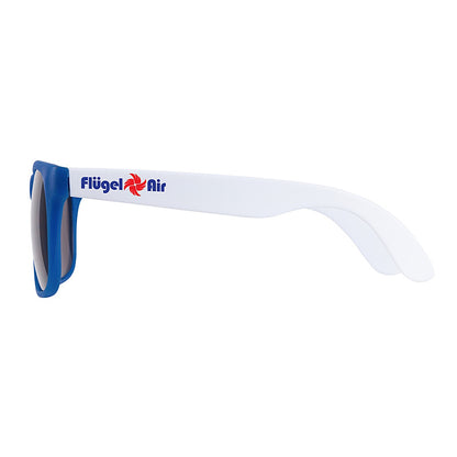 White Two-Tone Polycarbonate Sunglasses - VB5007N