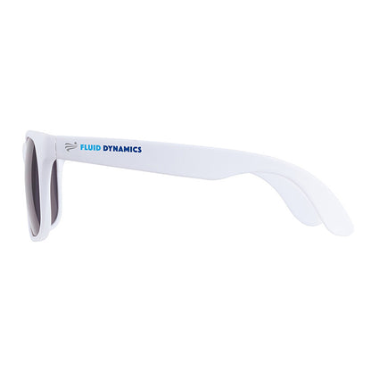 White Two-Tone Polycarbonate Sunglasses - VB5007W