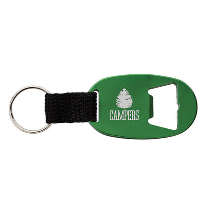 Web Strap Aluminum Bottle Opener - VK5002G