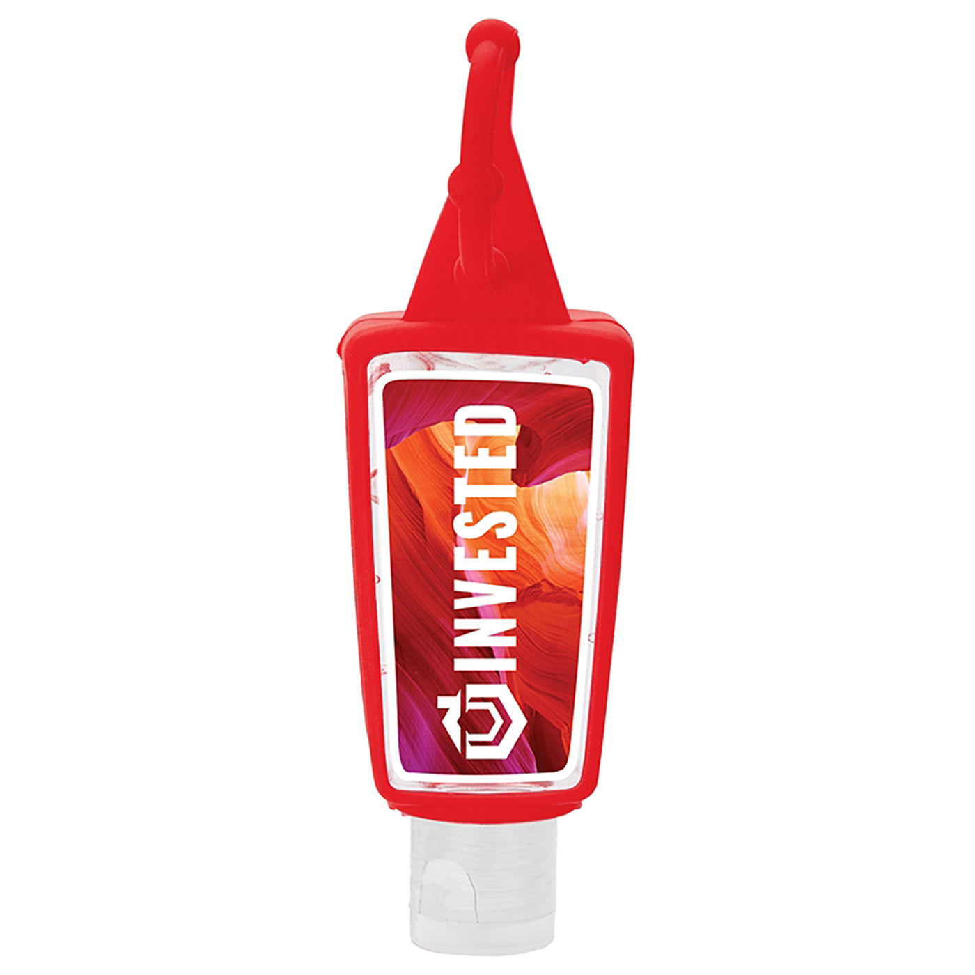 1oz Hand Sanitizer with Silicone Holder - VL2011R