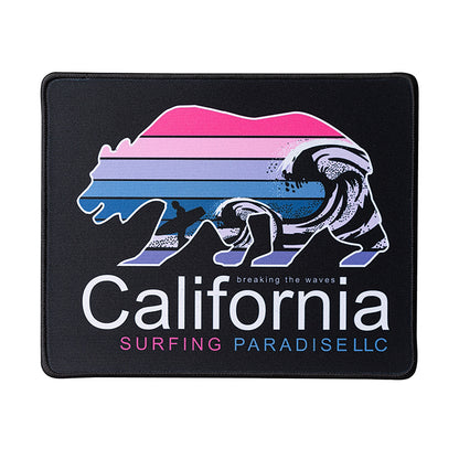 Small Polyester Mouse Pad with Stitched Edges - VL2712