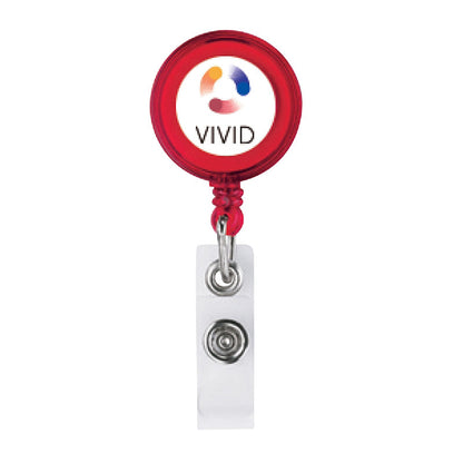 36-Inch Retractable Badge Reel with Crocodile Clip - VL3100R