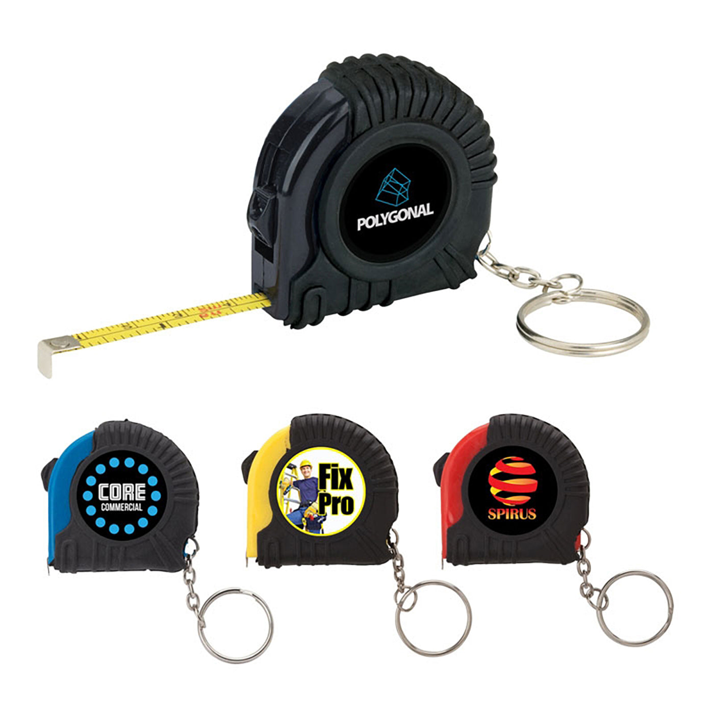 6-Foot Keyring Tape Measure