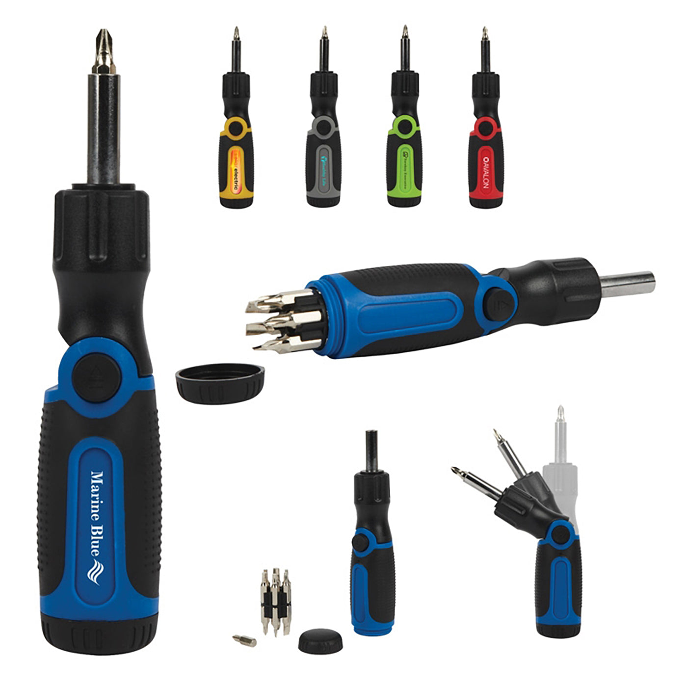 12-Bit Multi-Position Screwdriver Tool