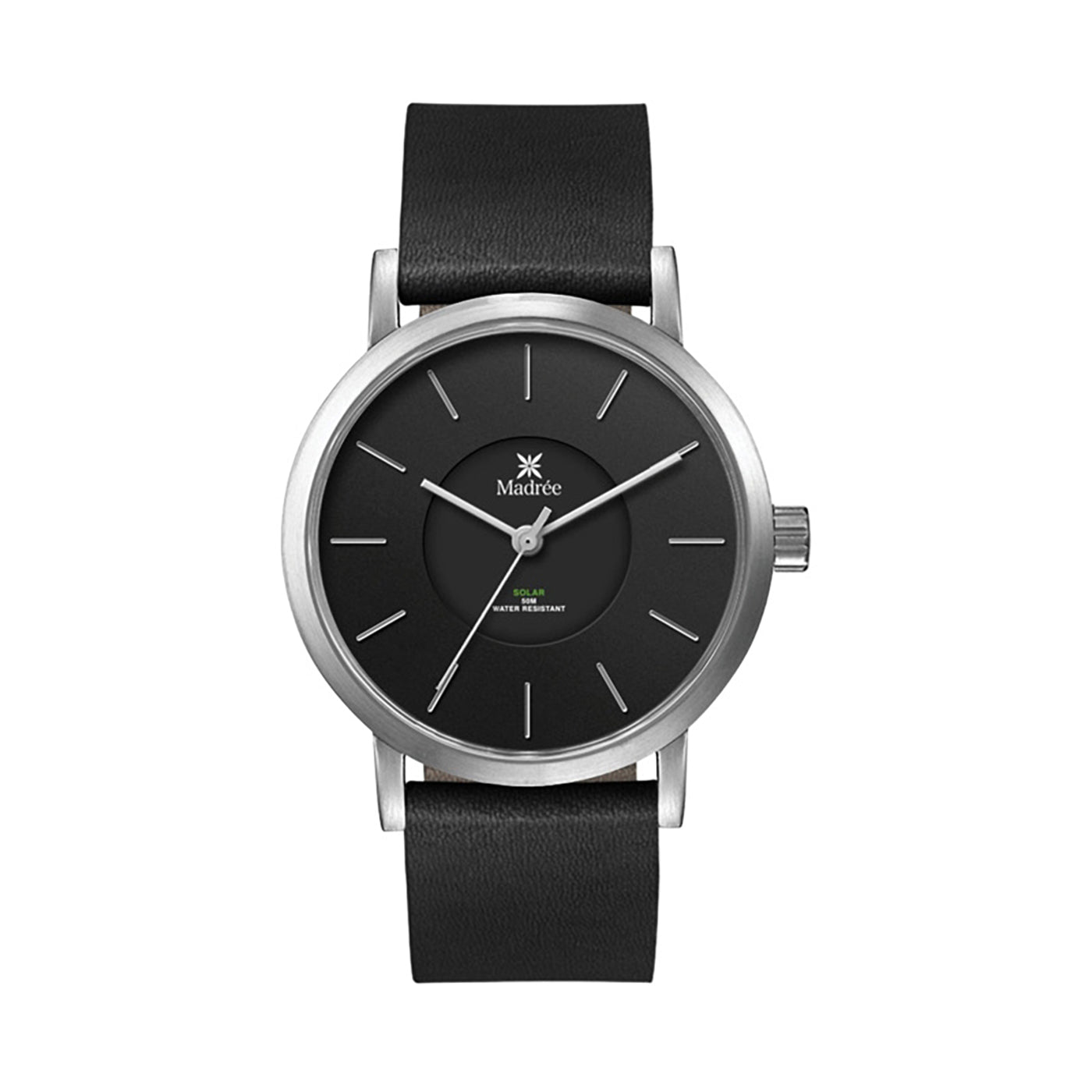 39mm Solar Stainless Steel Watch
