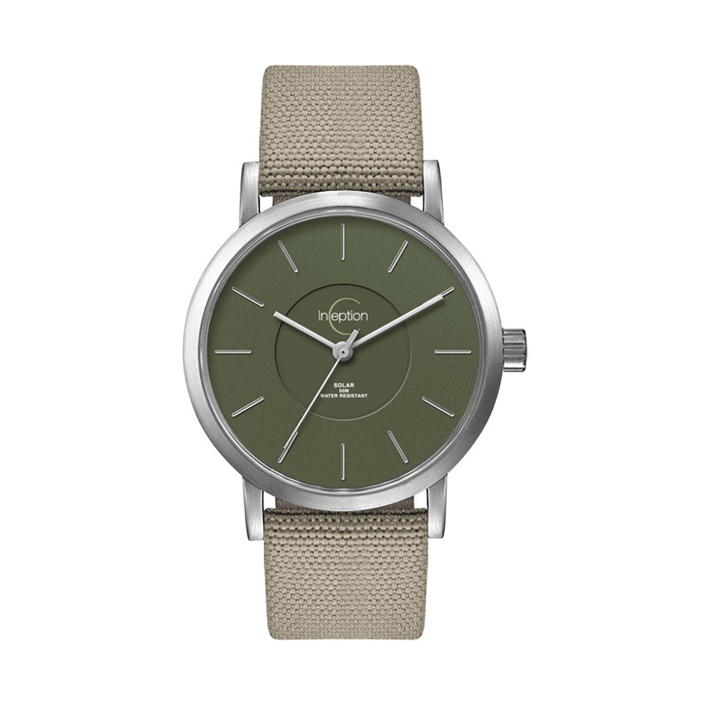 39mm Solar Stainless Steel Watch