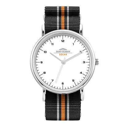 38mm Stainless Steel NATO Strap Watch