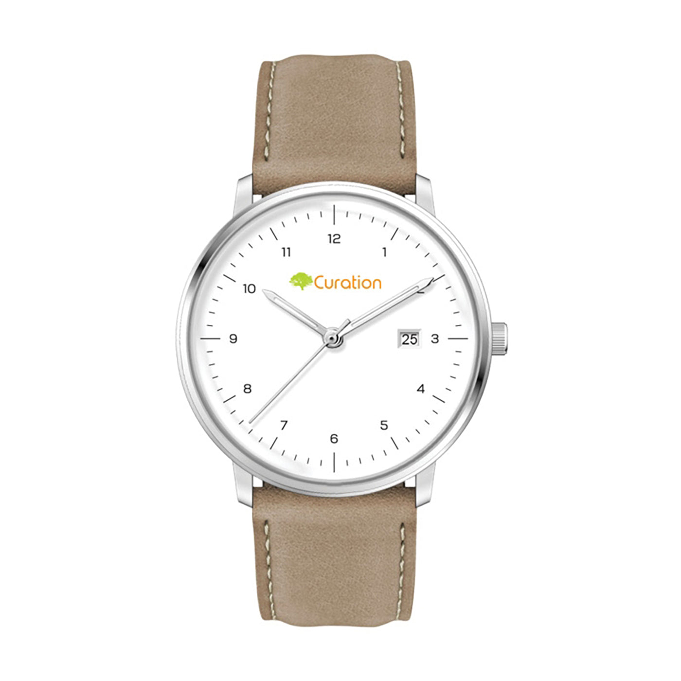 Stainless Steel 39mm Date Watch - WC1563