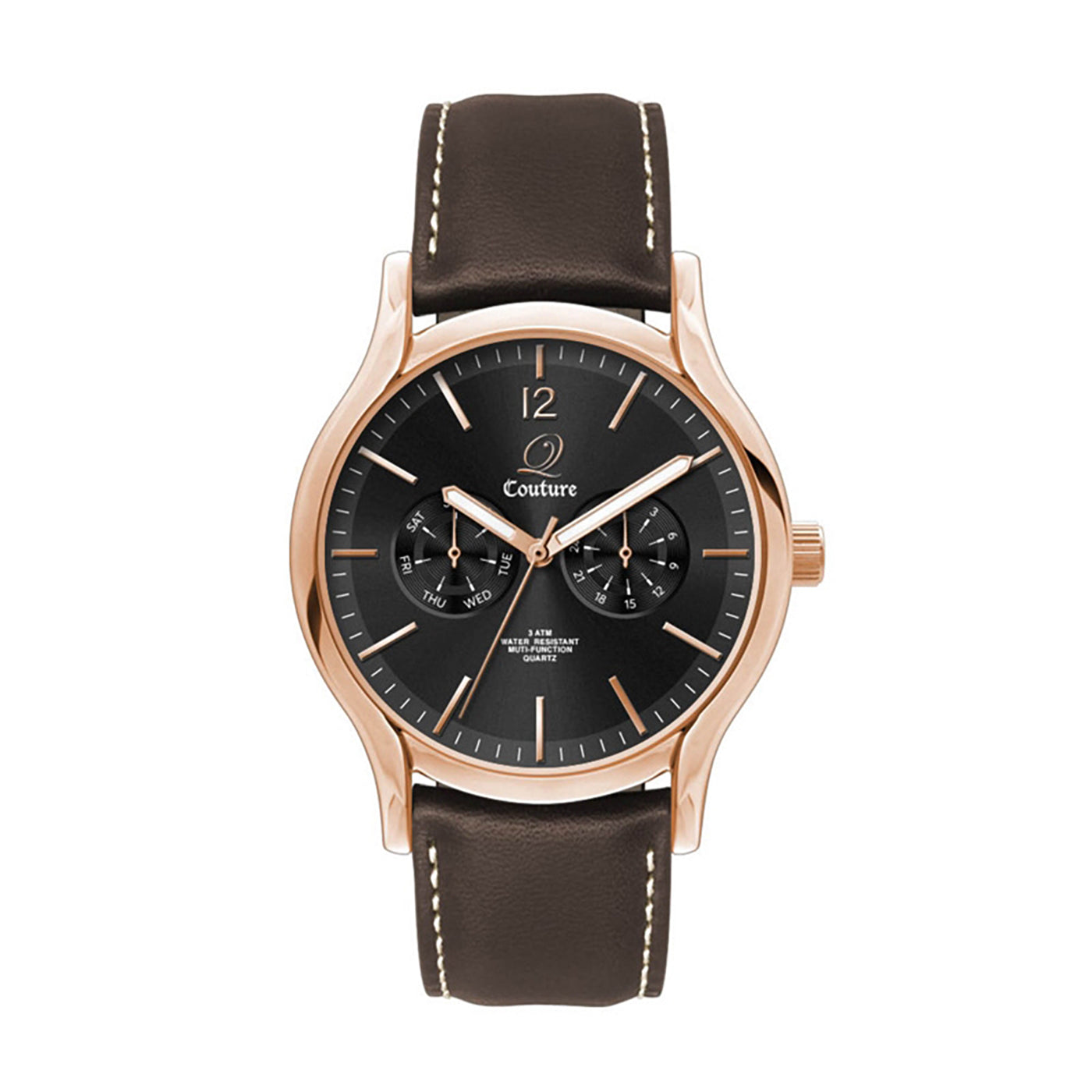 39mm Rose Gold Multifunction Watch