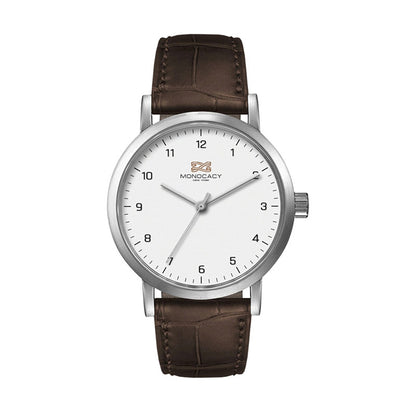 39mm Slim Stainless Steel Watch