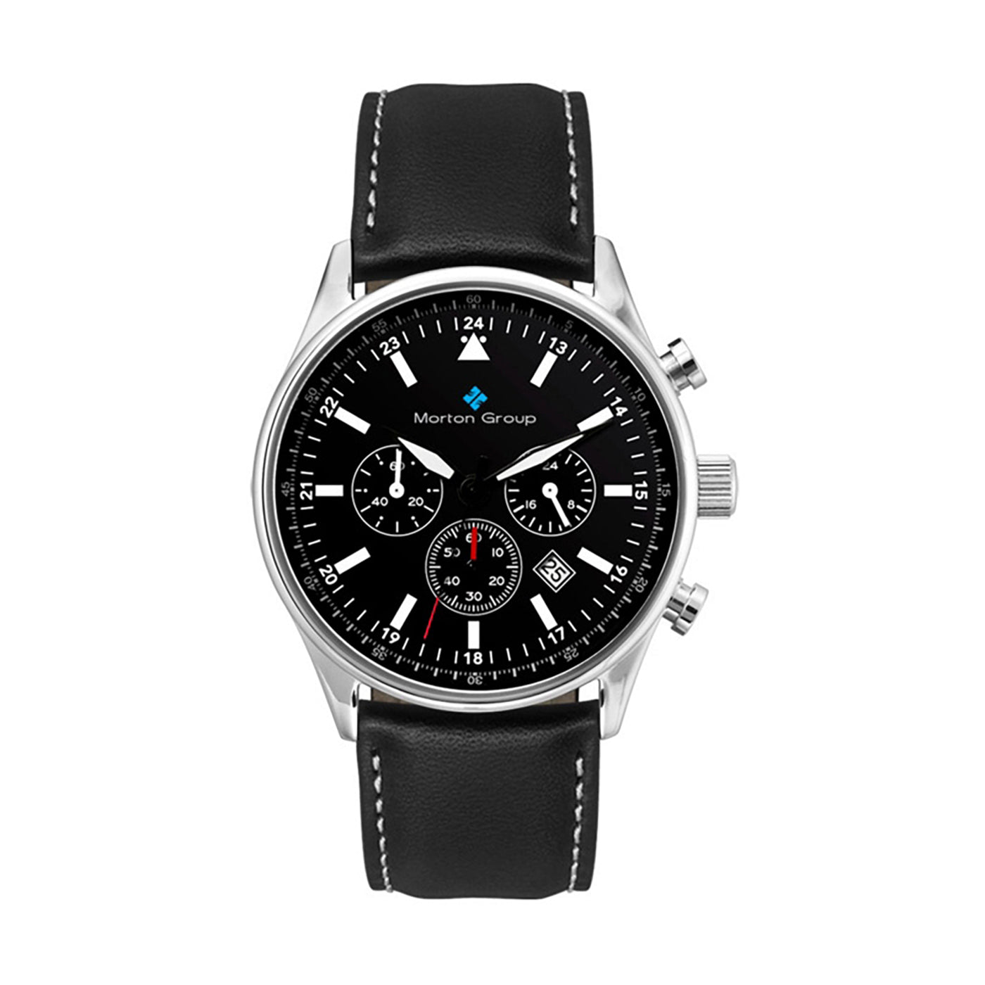 42.5mm Stainless Steel Chronograph Watch